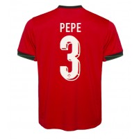 Portugal Pepe #3 Hemmatröja EM 2024 Kortärmad